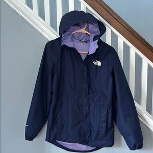 The North Face Kids' Navy and Purple Jacket